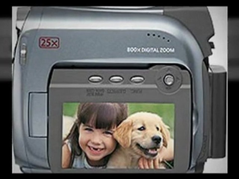 Canon ZR500 MiniDV Camcorder with 25x Optical Zoom - ...