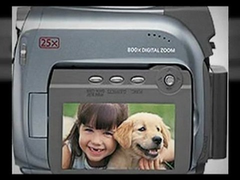 Canon ZR500 MiniDV Camcorder with 25x Optical Zoom - ...