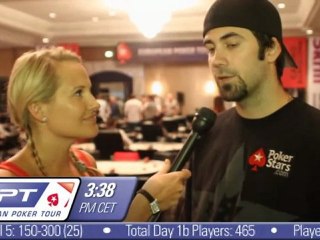 EPT Barcelona 2011: Midday Update with Jason Mercier - PokerStars.com