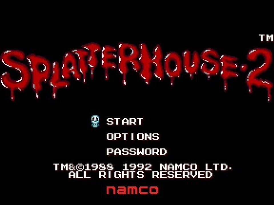 Splatterhouse 2 en entier (spoil par Jacky)