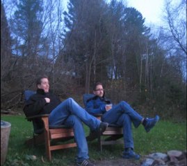 papys sitting in Canada