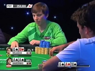 LAPT 3 Florianopolis - Habernig vs Velasco - PokerStars.com