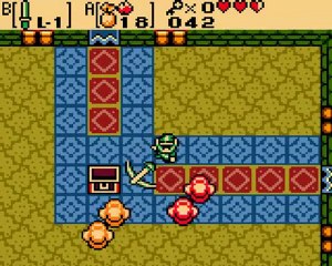 waklthrough zelda oracle of saison partie 2 donjon 1