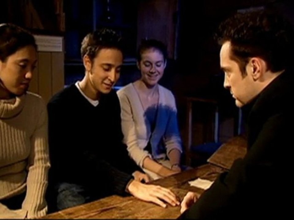 Derren Brown with medical students