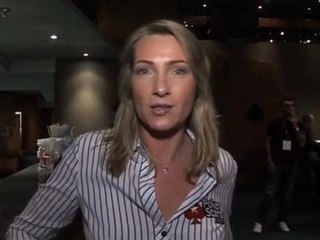 Katja Thater KatjaThater  PokerStars Pro   EPT Warsaw 08 Tag 3 Interview mit Katja Thater