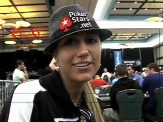 Vanessa Rousso LadyMaverick- PCA 09: Vanessa's Vblog Jan 7th 2009 (Day 2)  PokerStars.com