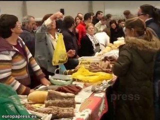 Blanco visita la Feria de Santos de Monterroso (Lugo)