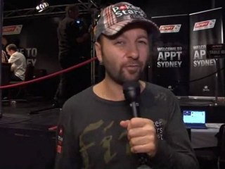 APPT Sydney 2010 Daniel Negreanu Eliminated 9th - PokerStars.com