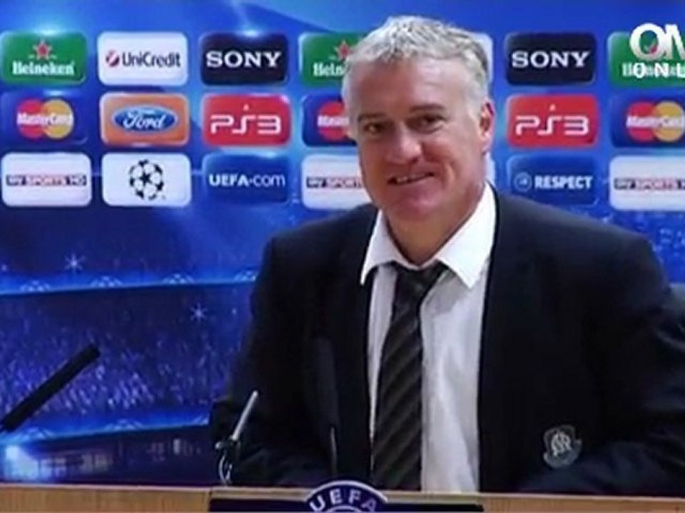 La réaction de Didier Deschamps après Arsenal 0-0 OM