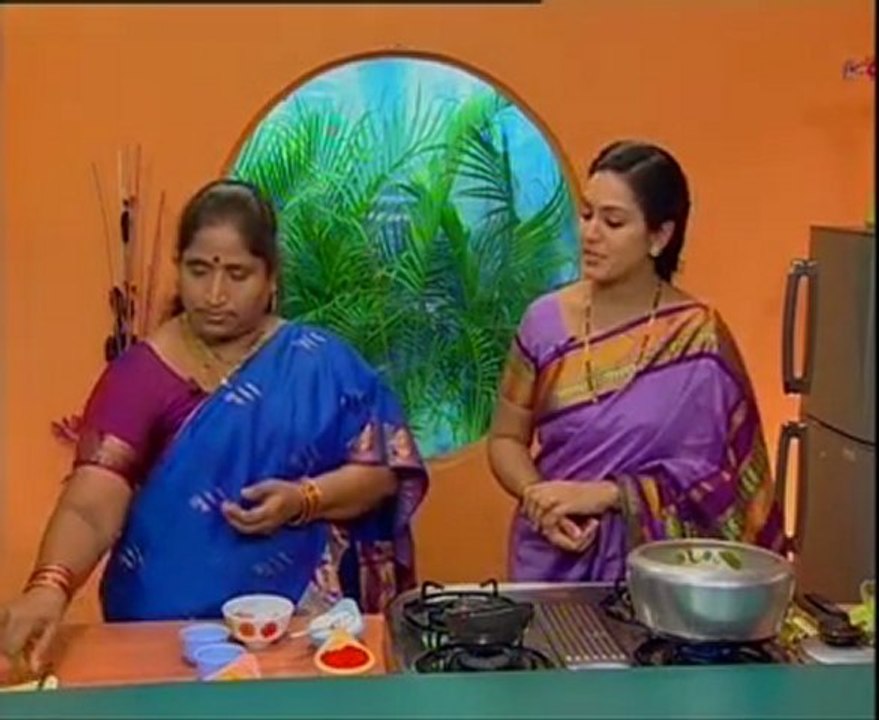 Andhra Recipes - Masala Vada - Pesara Pappu Thotakura Pulusu - 03