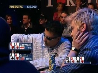 Gavin Griffin GavinGriffin - EPT 3 - Griffin plays AA well vs Vaswani - PokerStars.com