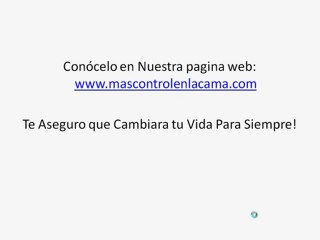 Tratamiento Para Eliminar la Eyaculacion Precoz