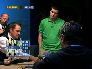 William Thorson William -PCA 2008 - Thorson vs Harder  PokerStars.com