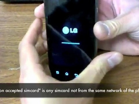 How to Unlock LG Optimus Black P970 by Sim Network ...