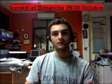 Samedi Dimanche 29-30 Octobre