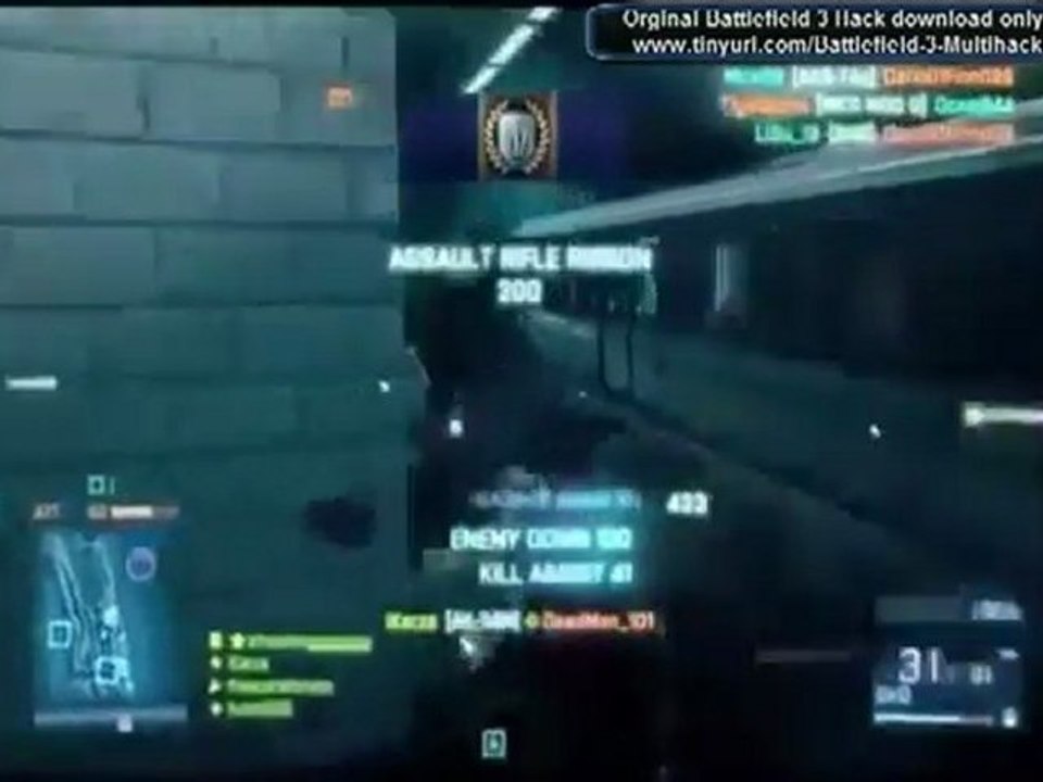 Battlefield 3 Aimbot and Wallhack Free Download PC,PS3,XBOX360 - Tutorial Proof !!!