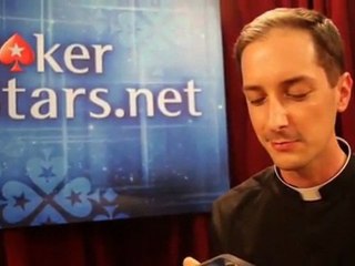 Unseen footage Father Andrew's 100,000 phone call Pokerstars.com