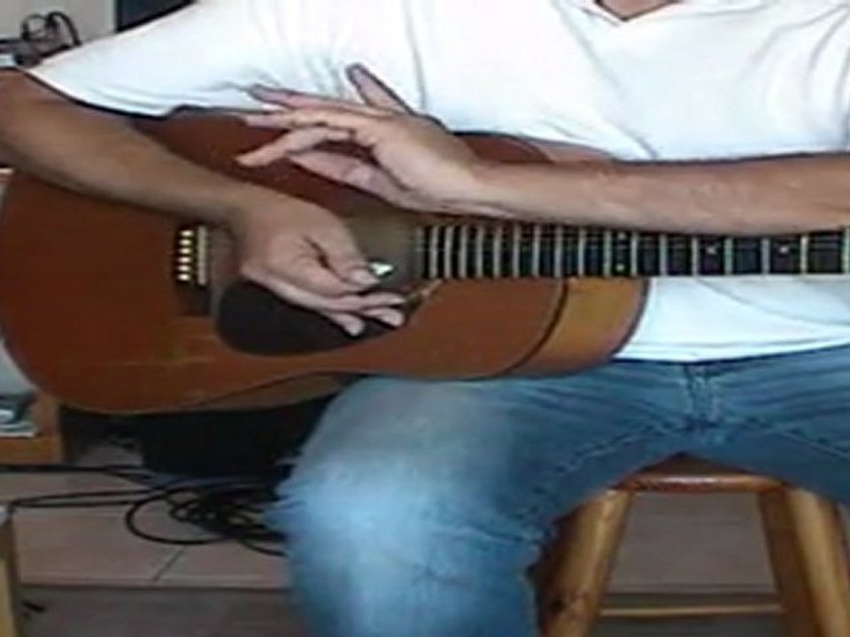 Cours de guitare Elle m'a dit Cali