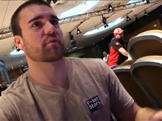EPT 6 London Day 4 Aaron Gustavson Pokerstars.com