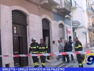 Barletta | Crollo sventato in via Palestro