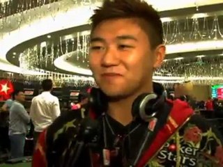 APPT Macau 09 Bryan Huang, Day 1C Pokerstars.com
