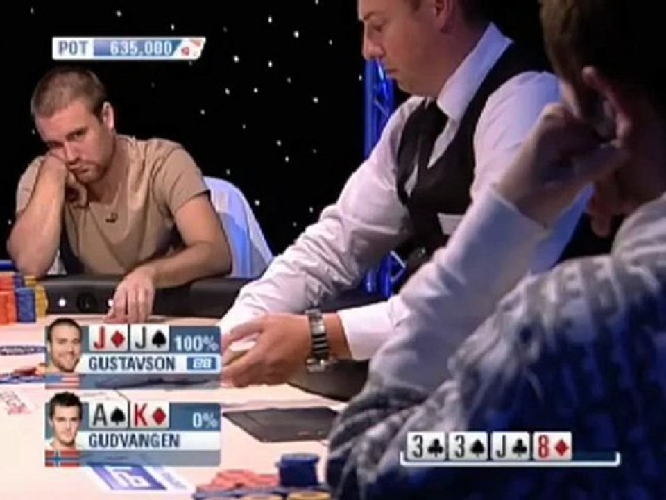 EPT Rivalries Gustavson vs Gudvangen - PokerStars.com
