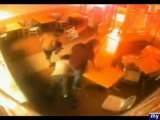 Surveillance Video Shows Violent Machete Attack At Carry-Out Restaurant