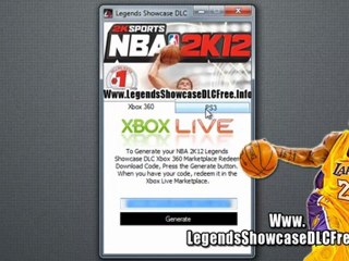 How to Get NBA 2K12 Legends Showcase DLC Code Free