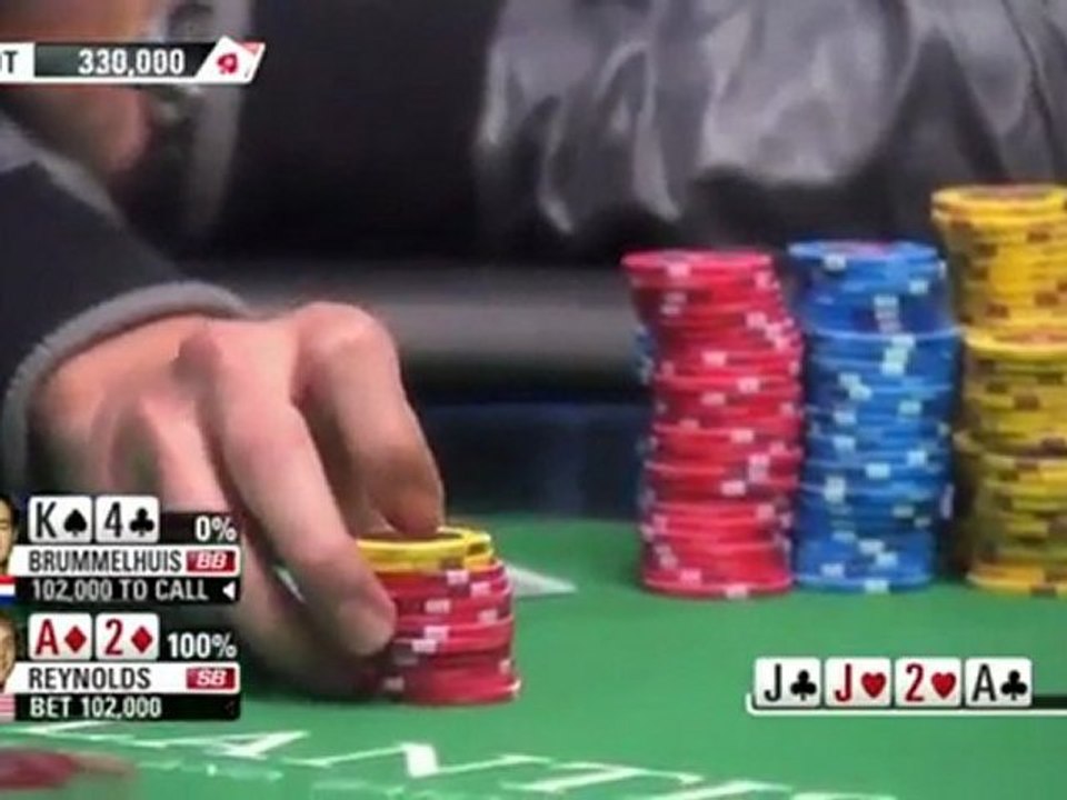 PCA 2010: Reynolds Vs Brummelhuis - PokerStars Caribbean Adventure  PokerStars.com