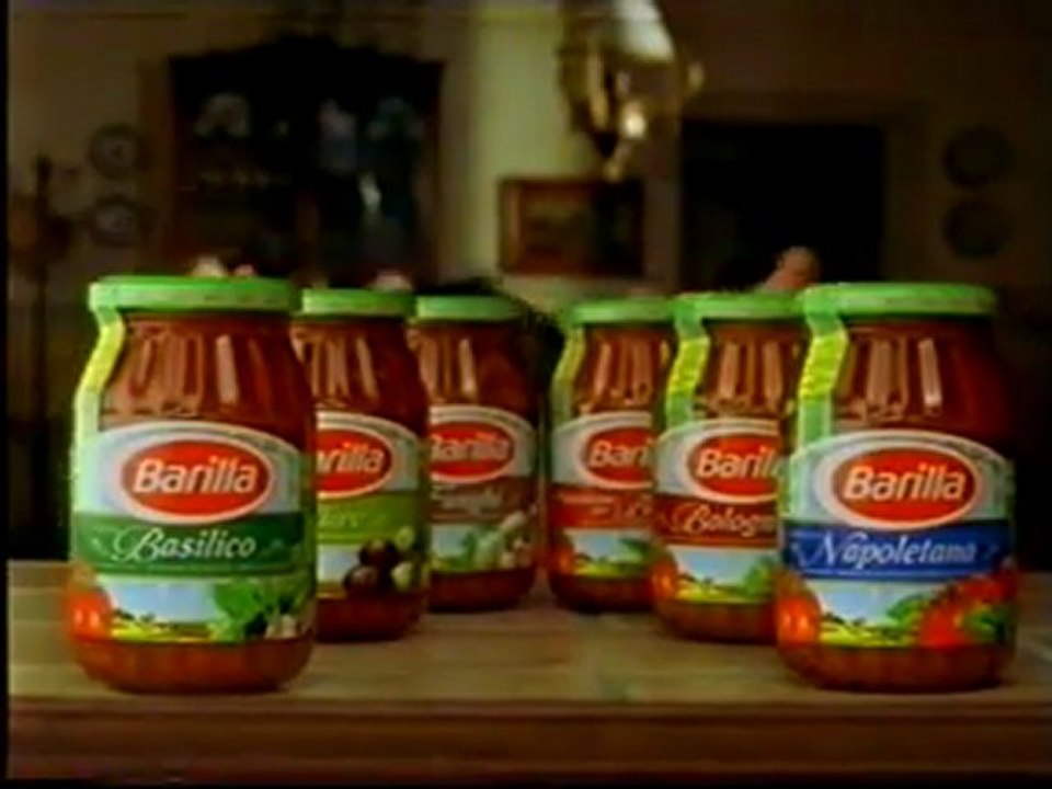 Publicité barilla 1998