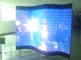 Newflex2012 P10 indoor flexible led screen manufacture