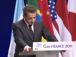 Greece must decide whether in or out of euro: Sarkozy