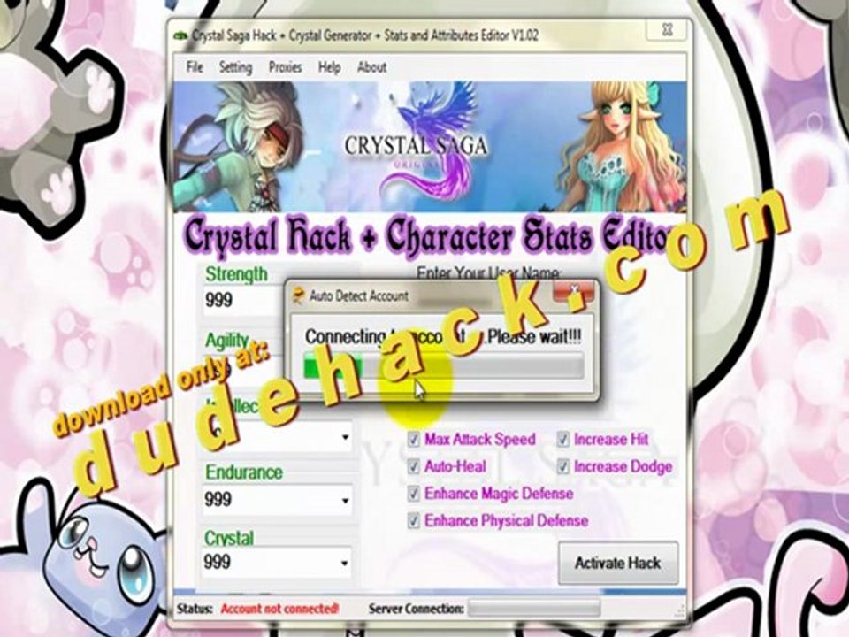 Crystal Saga Hack 2011  + Crystal Saga Cheat 2011