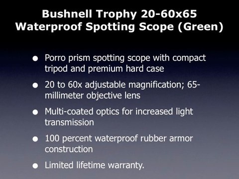 Spotting Scope Reviews and Ratings