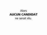 Vote Blanc 2 / Annulation des Élections ?