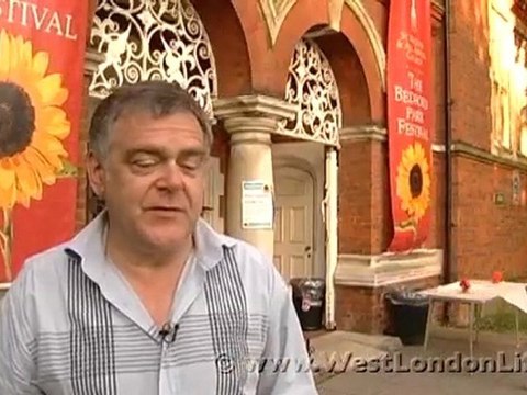 Bedford park film festival. featuring an interview with Pirates of the Caribbean star Kevin McNally