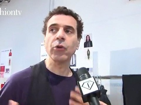 Costume National Men: Designer at Work - Spring 2012 | FTV