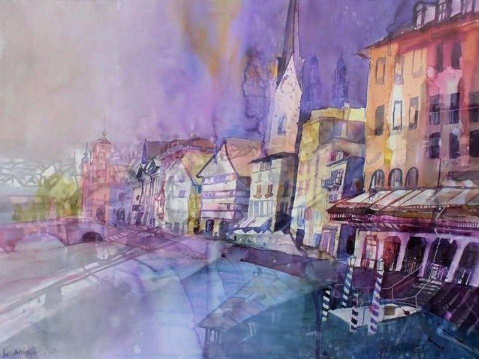 Aquarelle Franz Habermacher