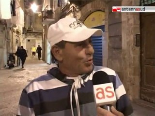 TG 02.11.11 "Forza Cassano", l'abbraccio dei baresi