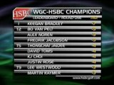 Golf - Bradley es el líder del HSBC Championship