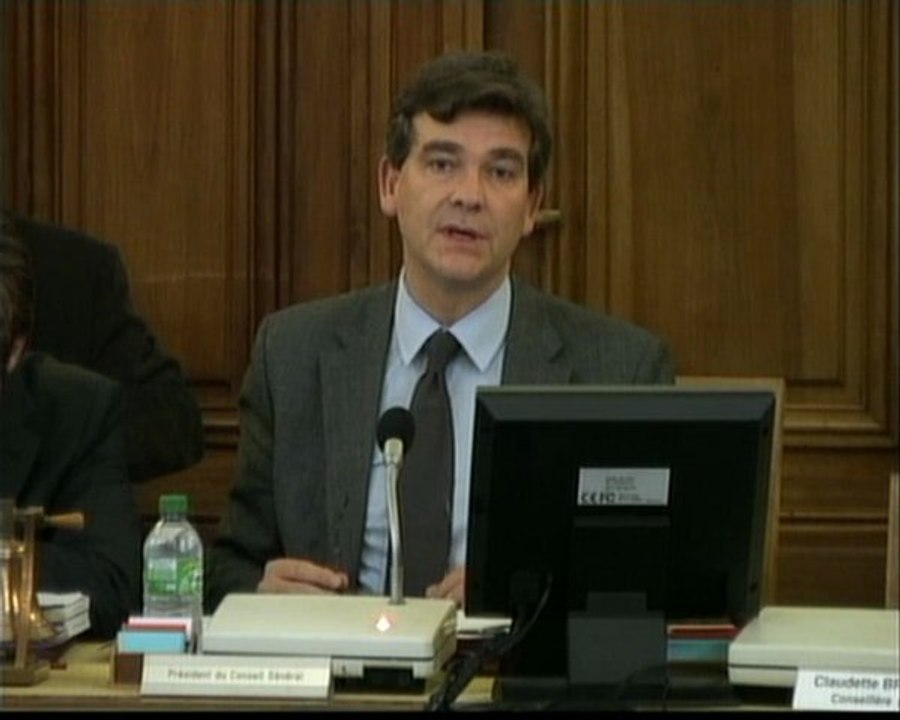 Assemblée départementale du 3 novembre 2011 : discours d'Arnaud Montebourg