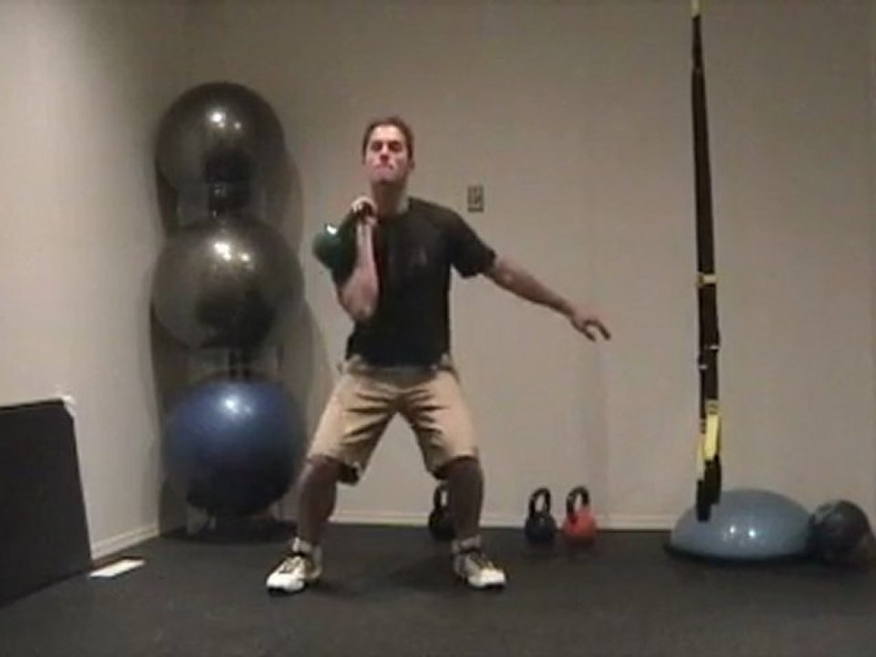 Kettlebell Clean and Press,