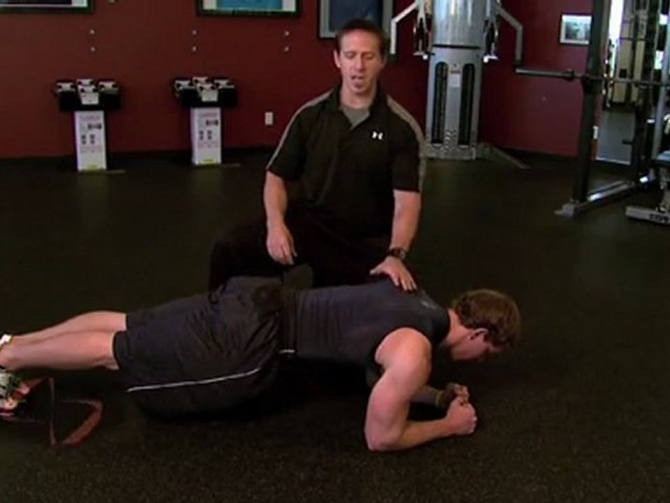 Best Baseball Exercises - Prone Planks Core Exercise
