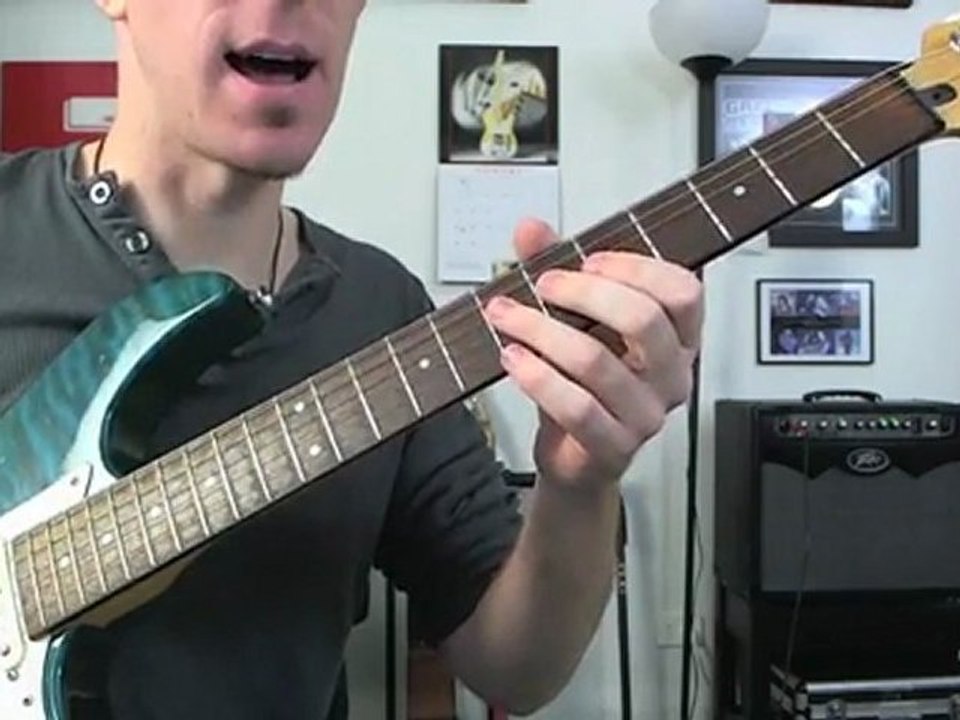 Guitar Soloing Technique - Speedy Hybrid Picking Flurry ...