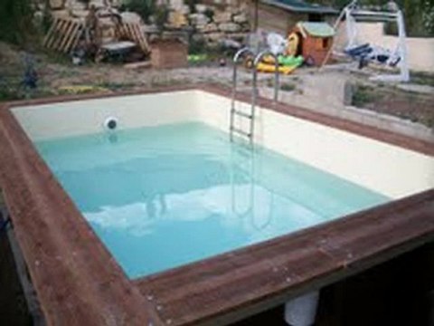 piscine en bois rectangulaire 7Mx3M50