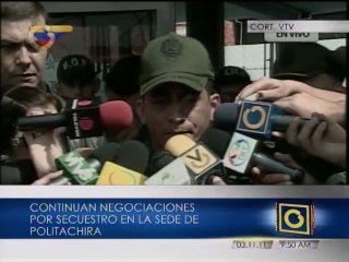 Continúa secuestro de tres personas en sede de Politáchira