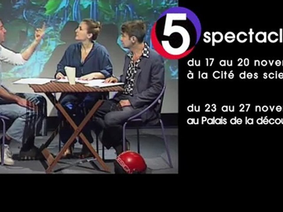 binôme édition #2 -  5 spectacles originaux associant théâtre et science