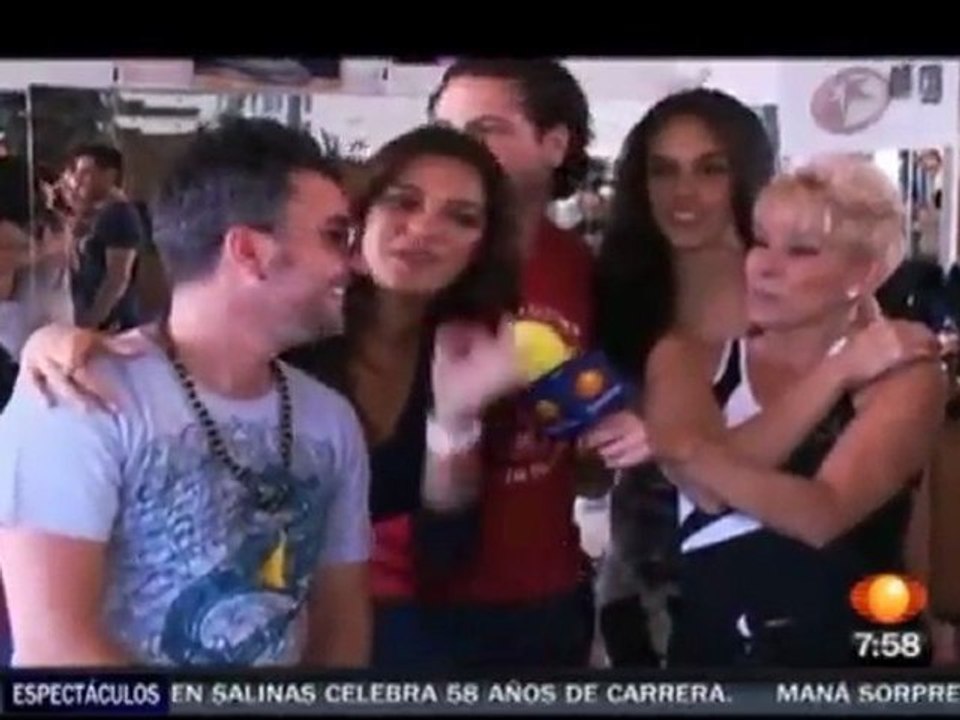 Ensayos presentación Yuri (N:1) Reportaje con Jorge Ugalde