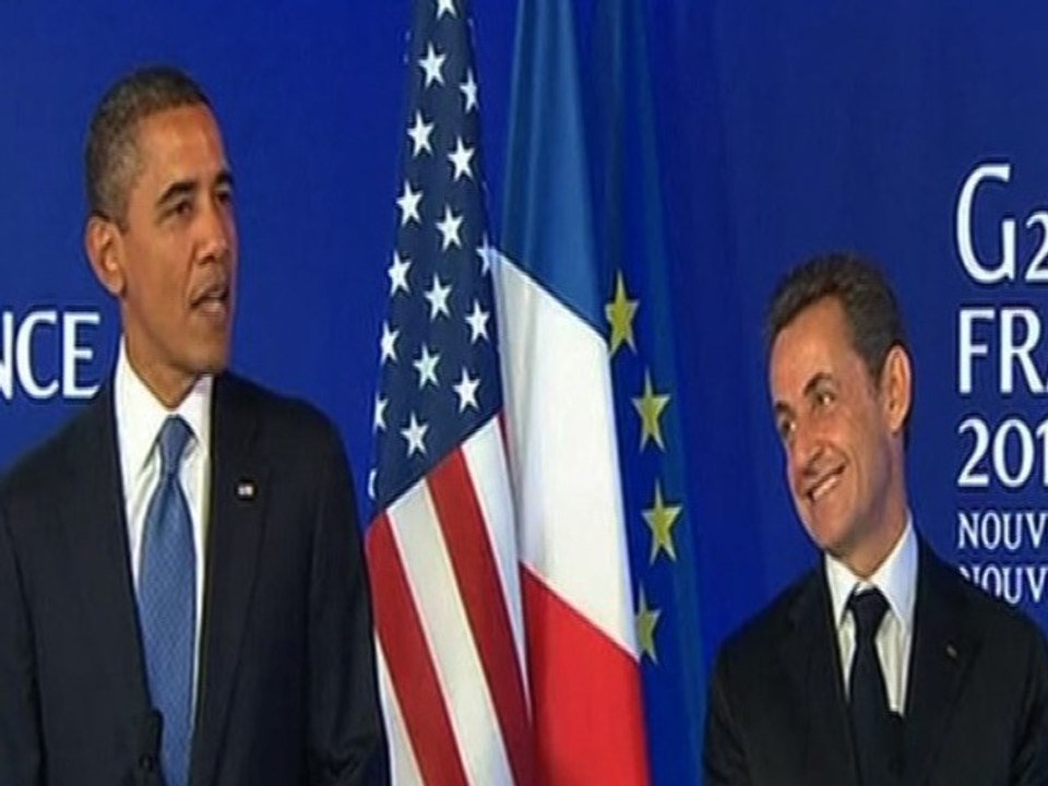 Giulia: Obama pique une vanne à Sarkozy