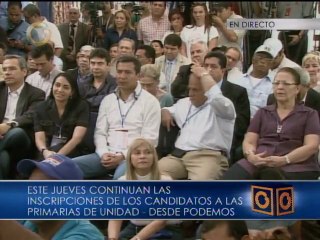 Pablo Pérez formalizó su precandidatura